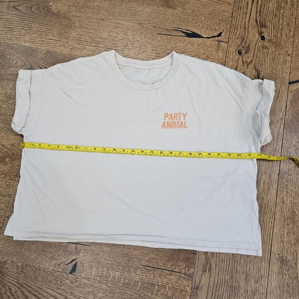 Aerie Oversized Party Animal Crop Tee - Picture 8 of 9